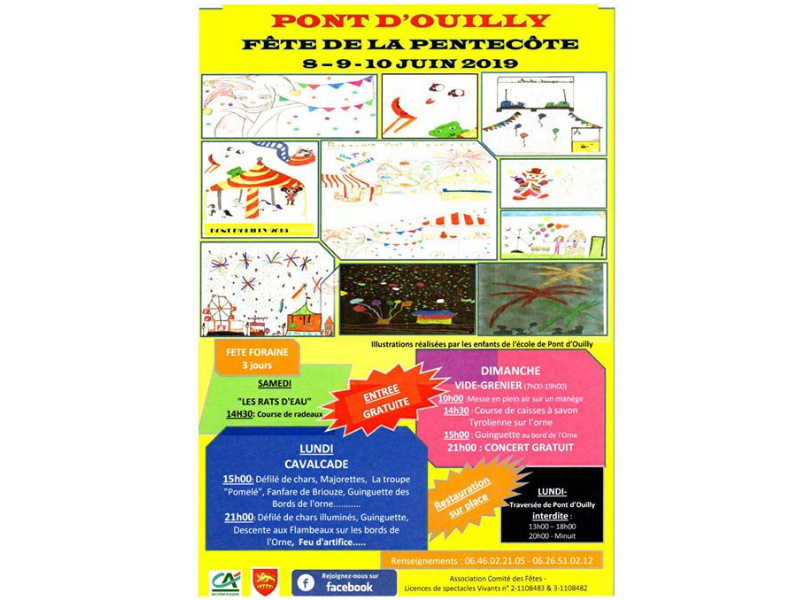 Pont D Ouilly Fete De La Pentecote Pays De Falaise